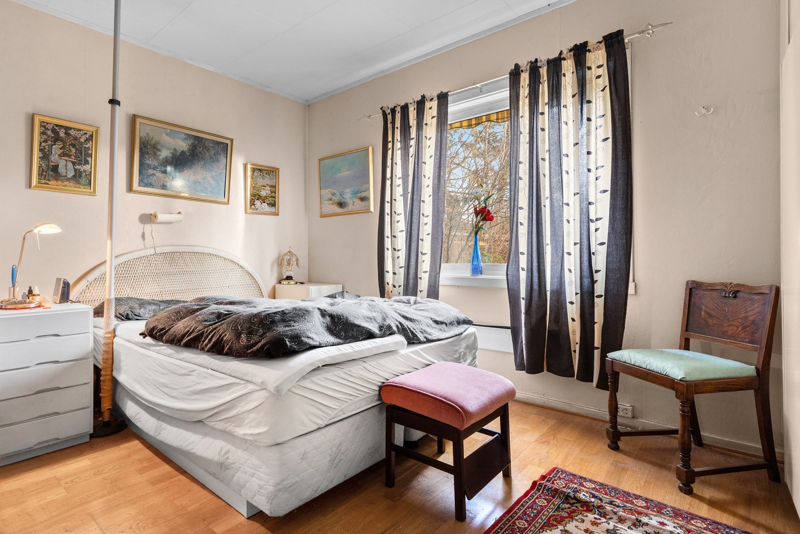 Soverommet i første etasje. Galleribilde