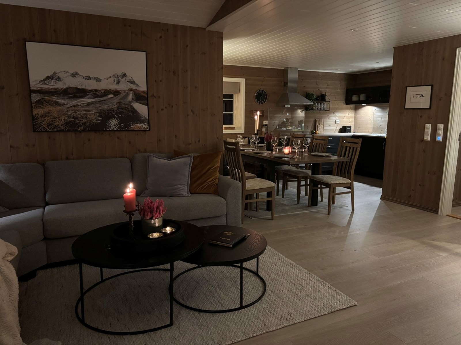 Kveldsstemning Galleribilde