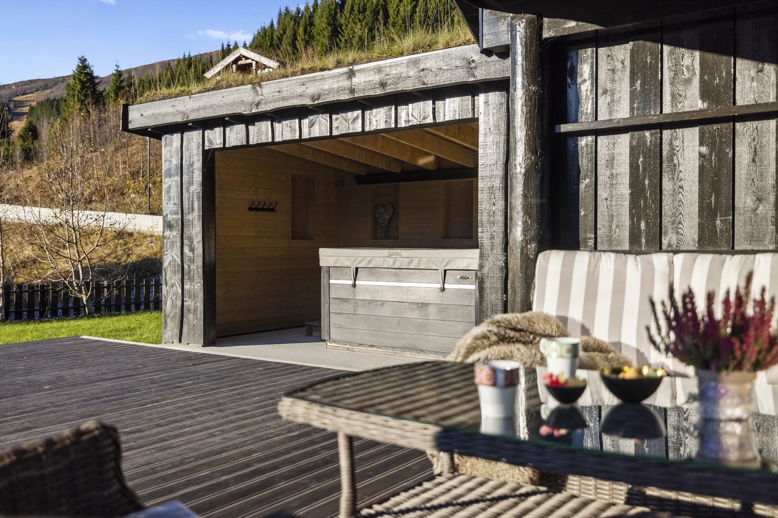 Overbygg for boblebad Galleribilde