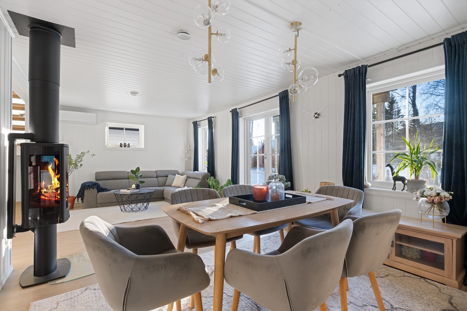 Stilfull og barnevennlig halvpart av tomannsbolig på Minnesund Galleribilde