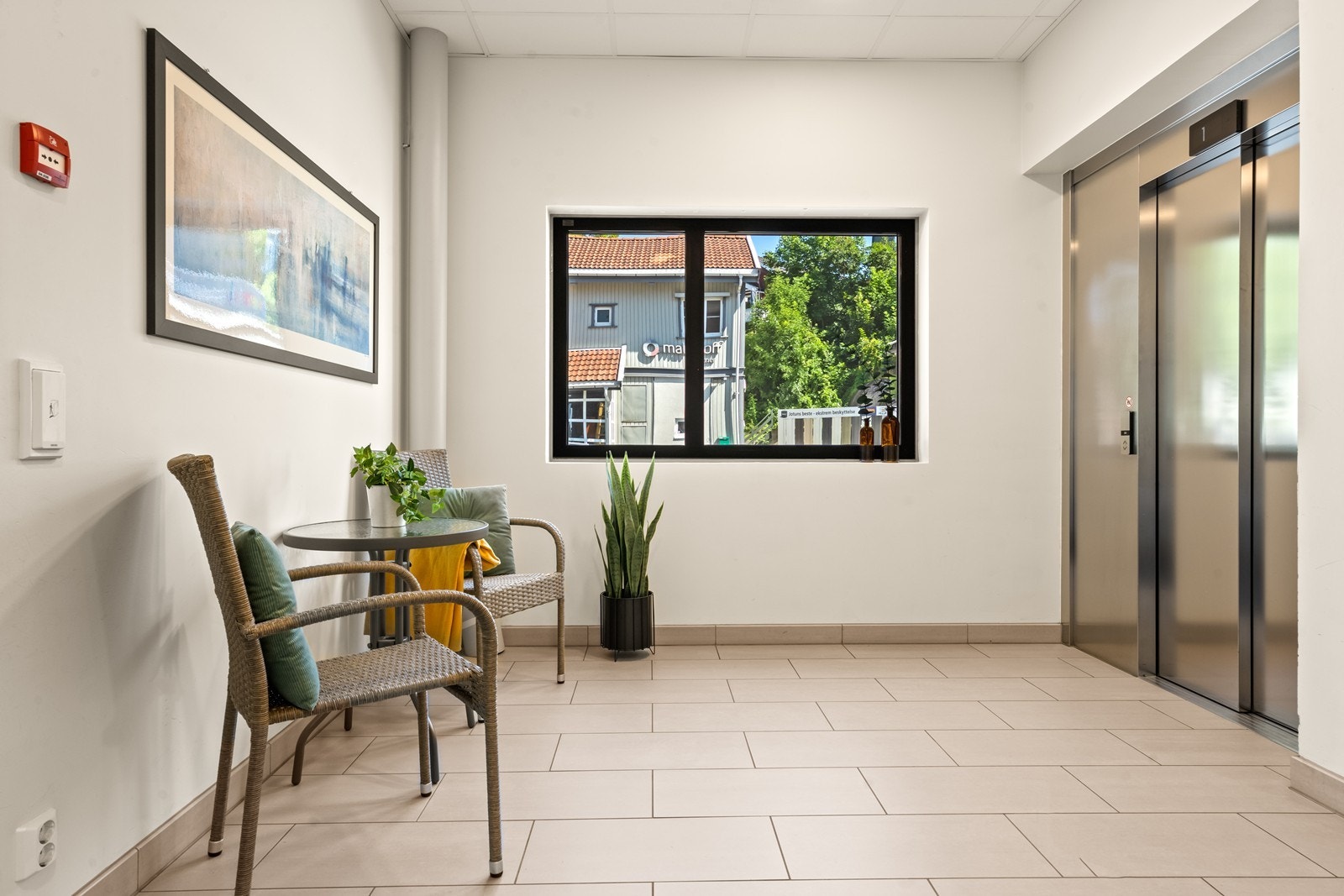 Heis opp til leiligheten Galleribilde