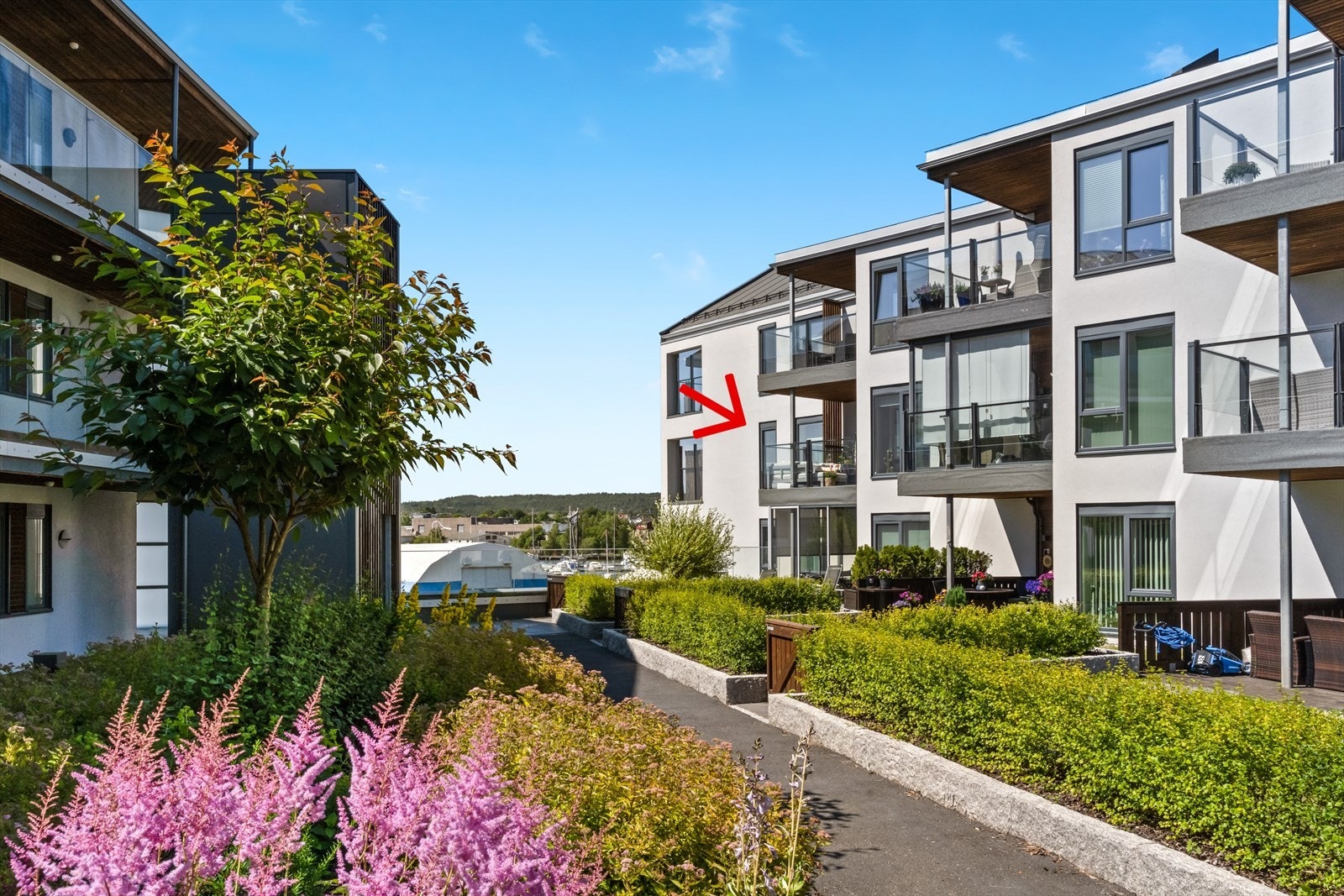 Sameiet har innbydende og pene uteområder Galleribilde