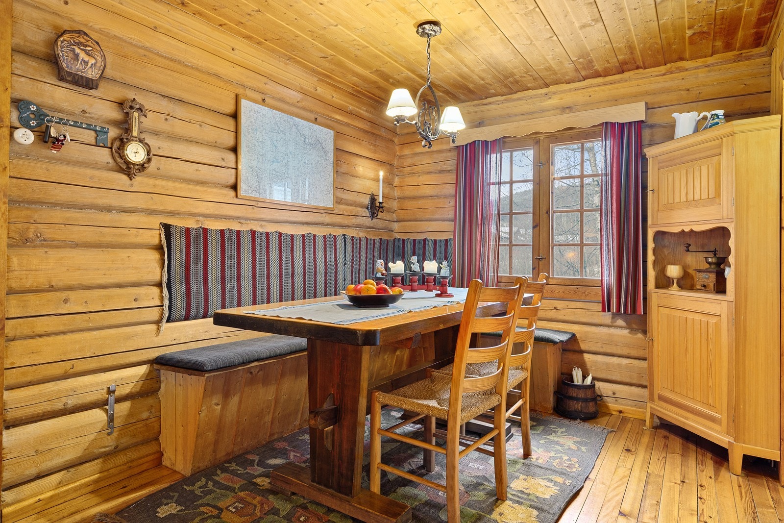 Spiseplass i stua Galleribilde