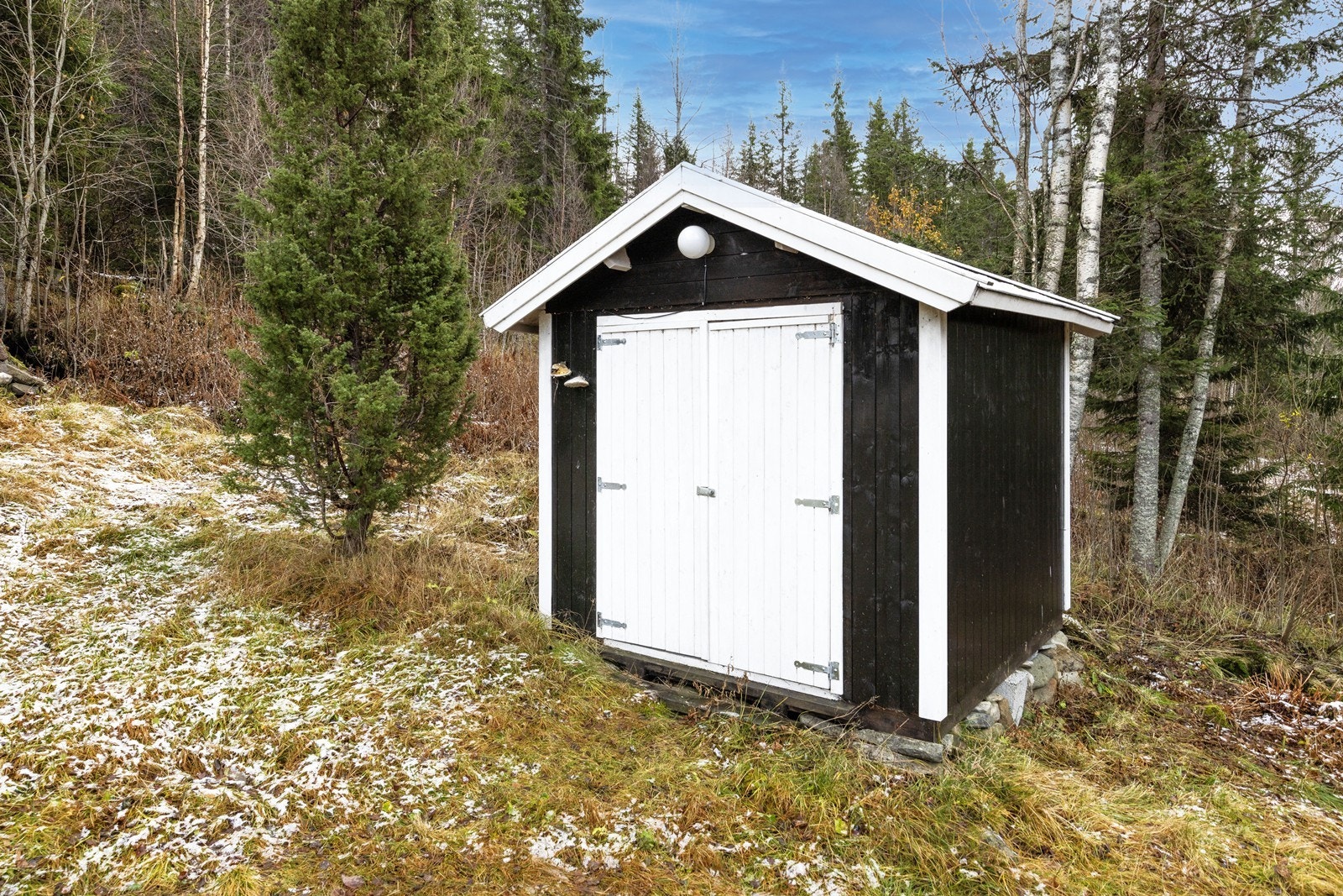 Frittstående bod for lagring Galleribilde