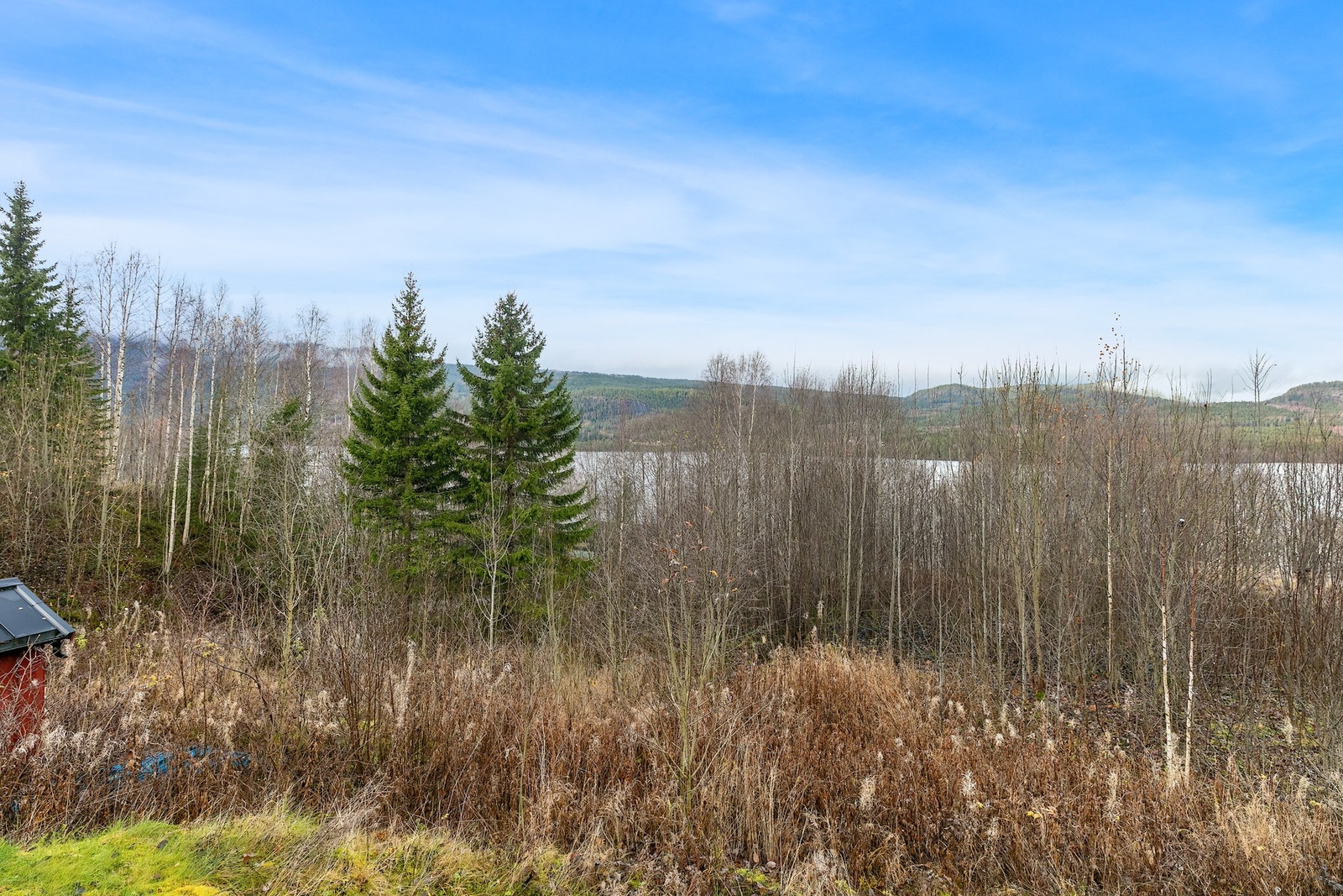 Utsikt fra terrassen Galleribilde