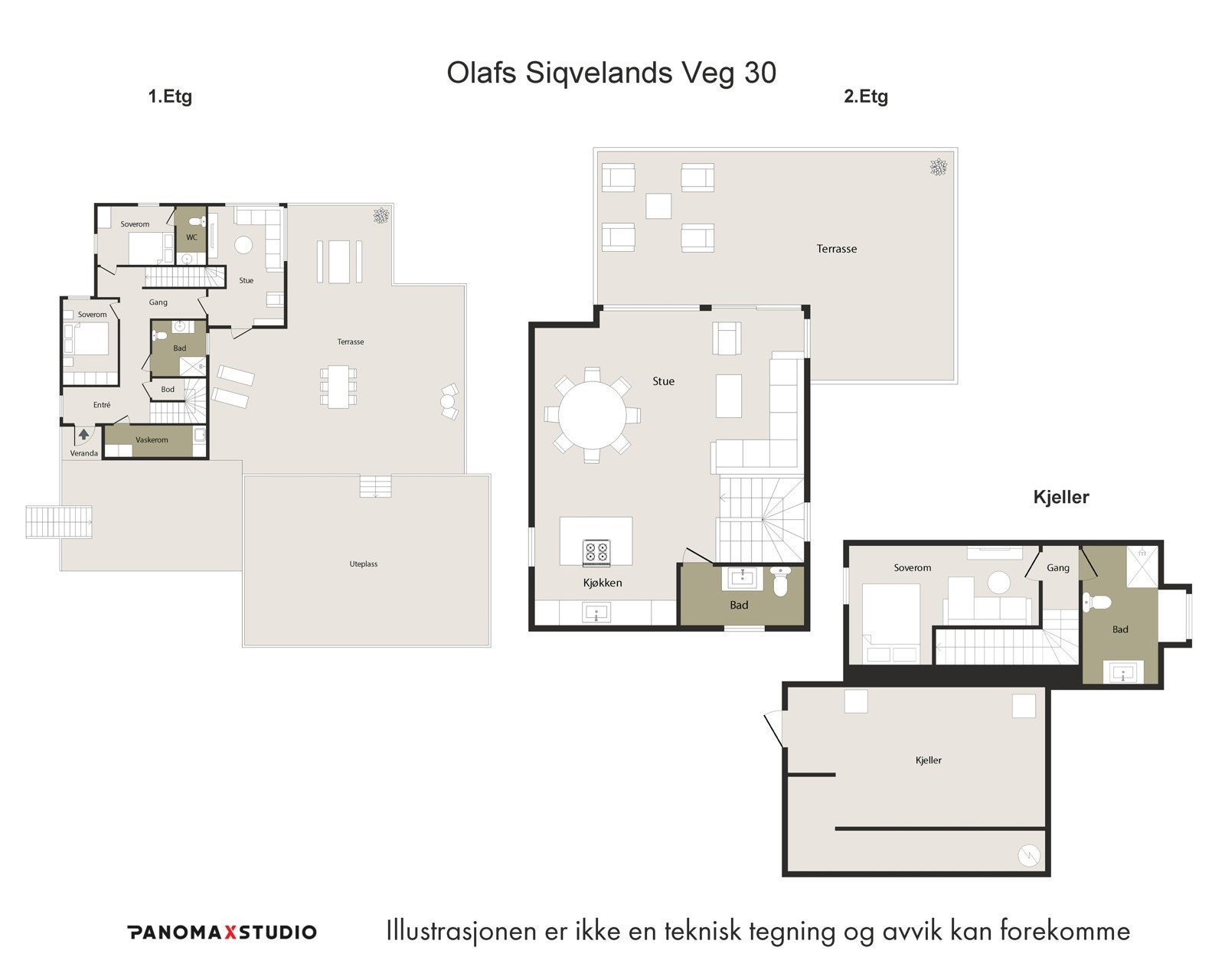 Plantegning. Galleribilde