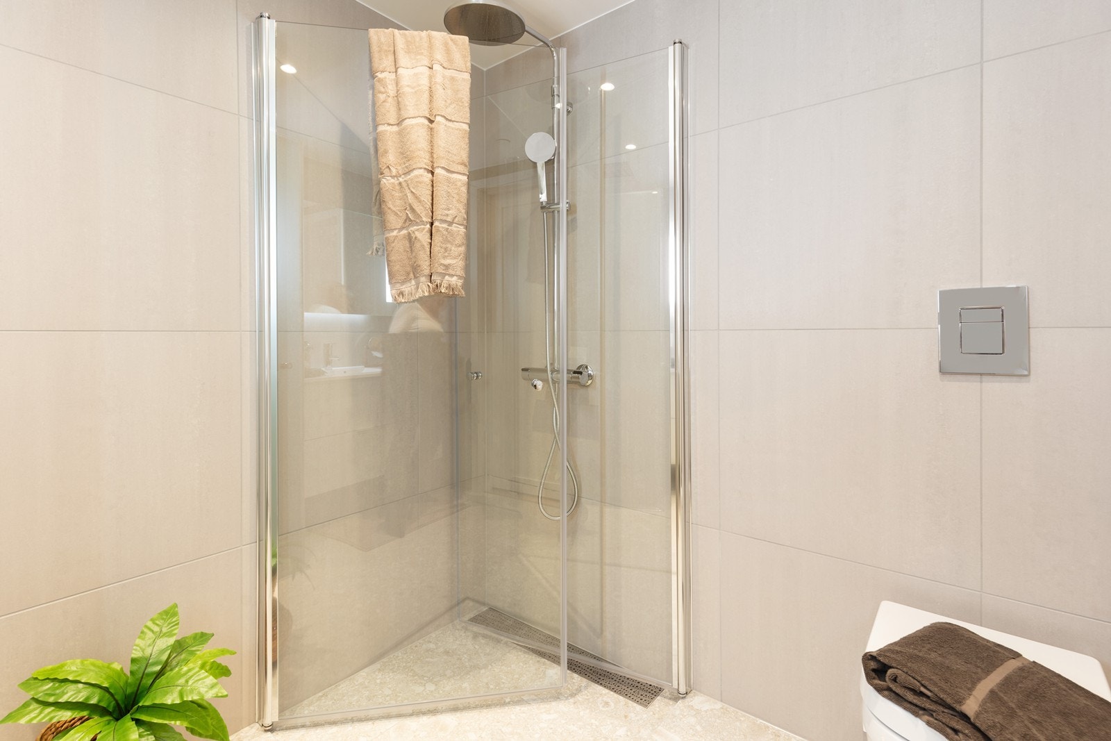 Innfellbare glassdører. Galleribilde