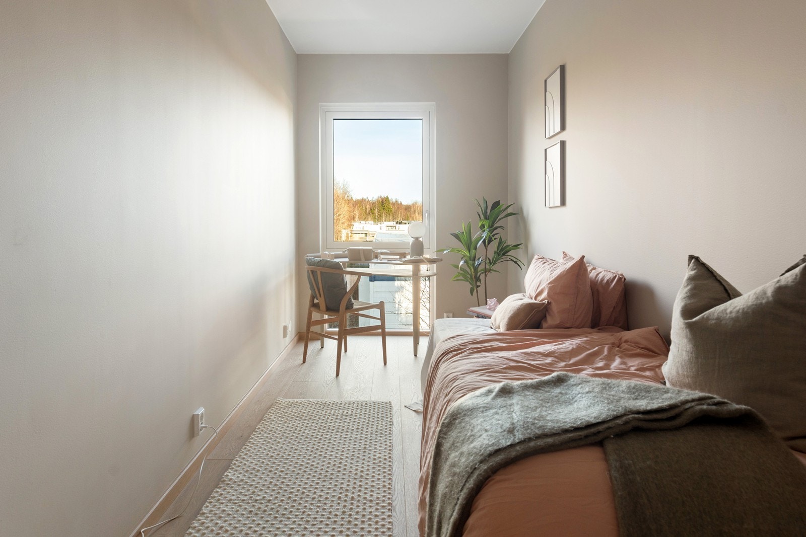 Det tredje soverommet egner seg godt som barnerom, gjesterom eller kontor. Galleribilde