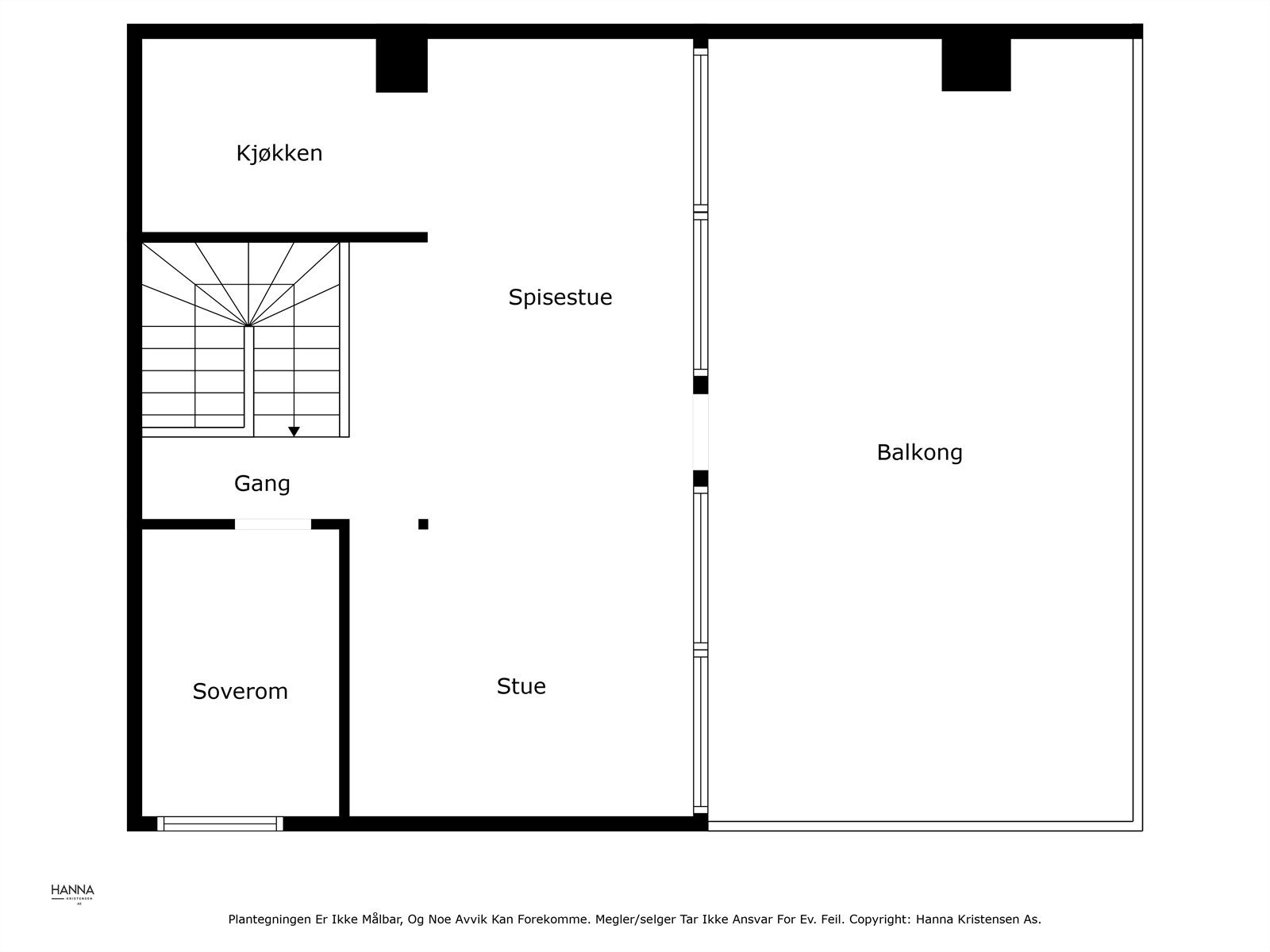Planskisse 2. etasje.