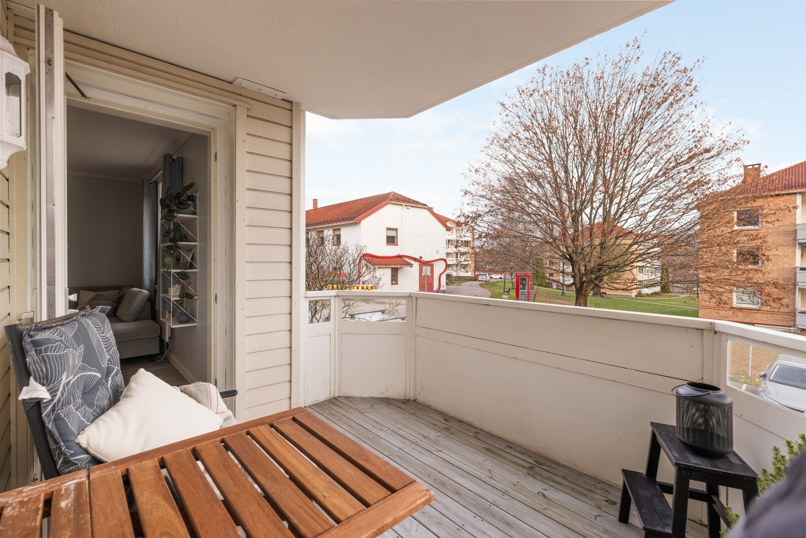 Denne innbydende balkongen kan bli din Galleribilde