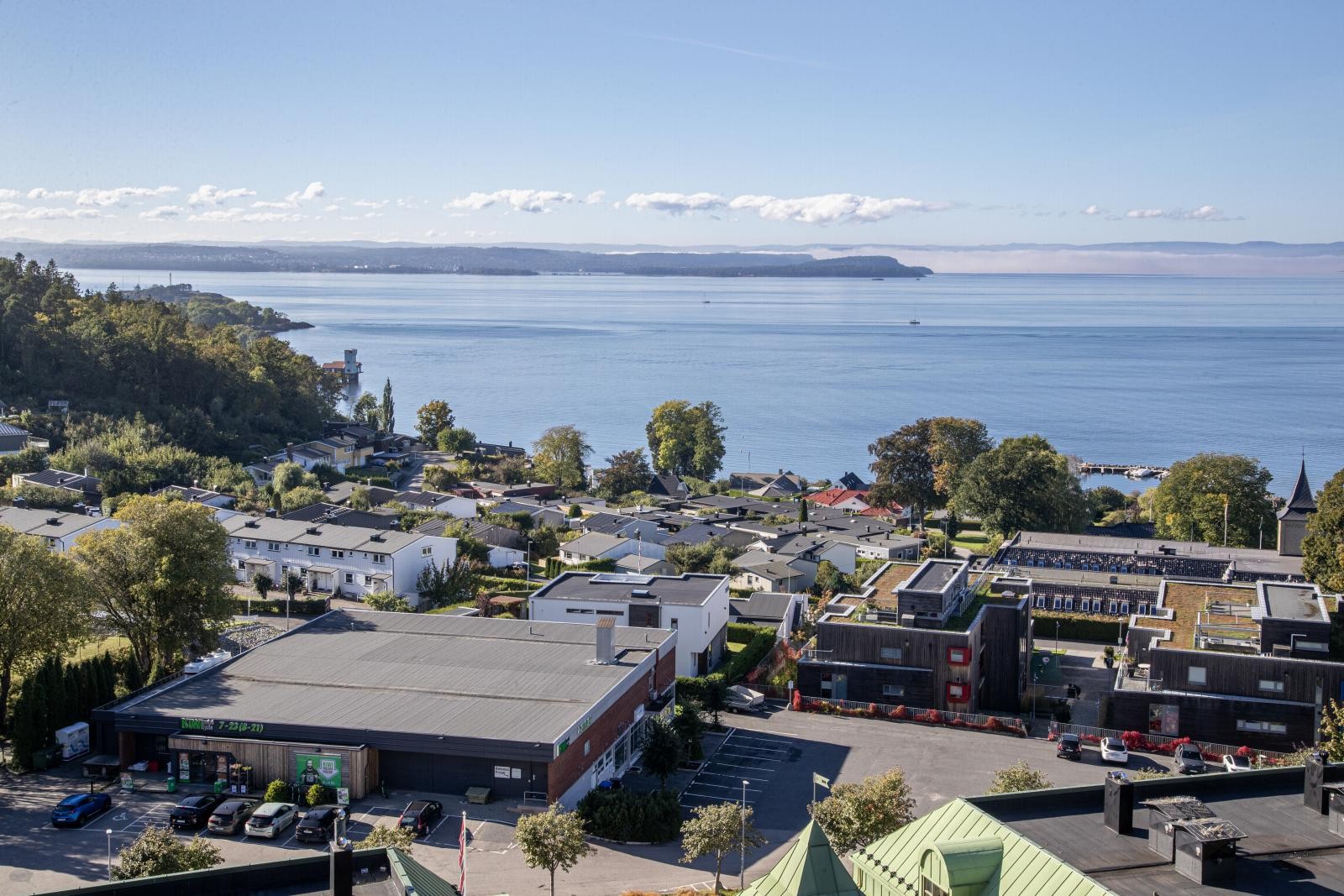 Fantastisk utsikt utover Oslofjorden Galleribilde