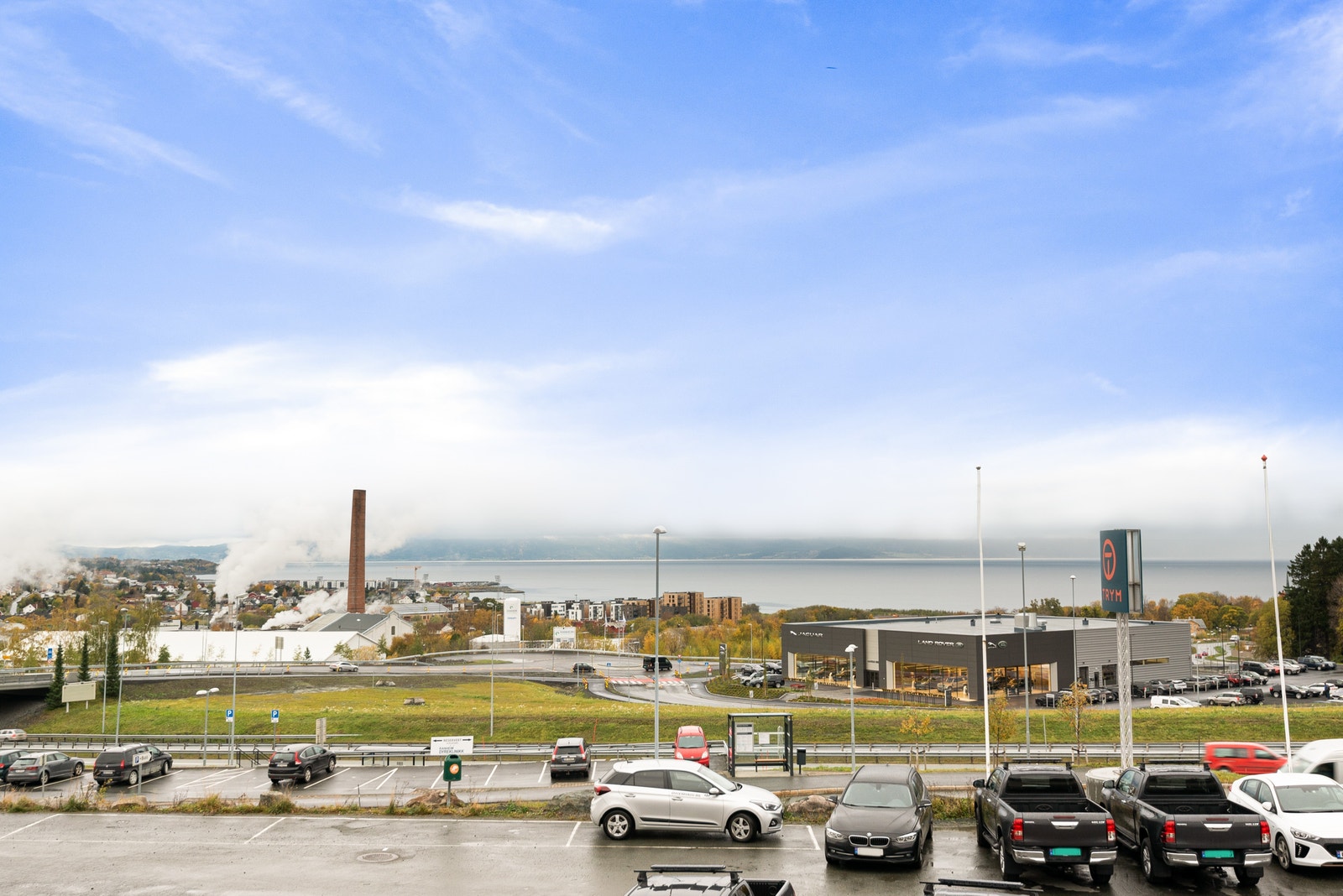 Flott utsikt over Trondhiemsfjorden Galleribilde