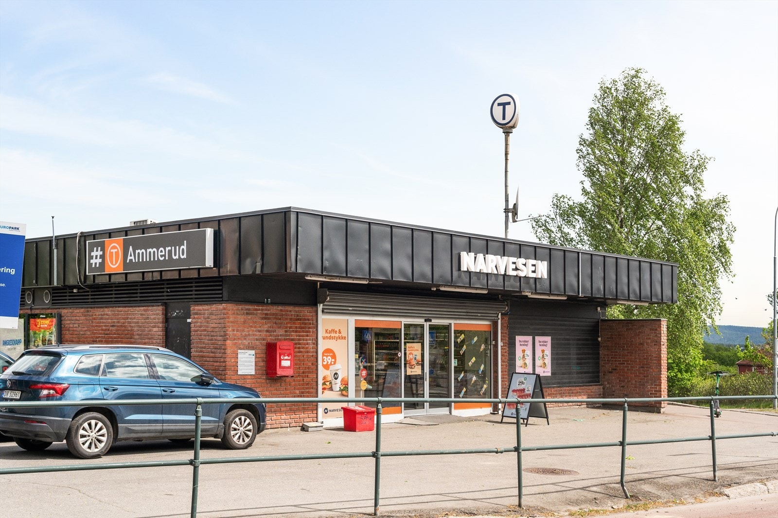 Veien er også kort til Ammerud T-bane med gode kollektivforbindelser. Galleribilde