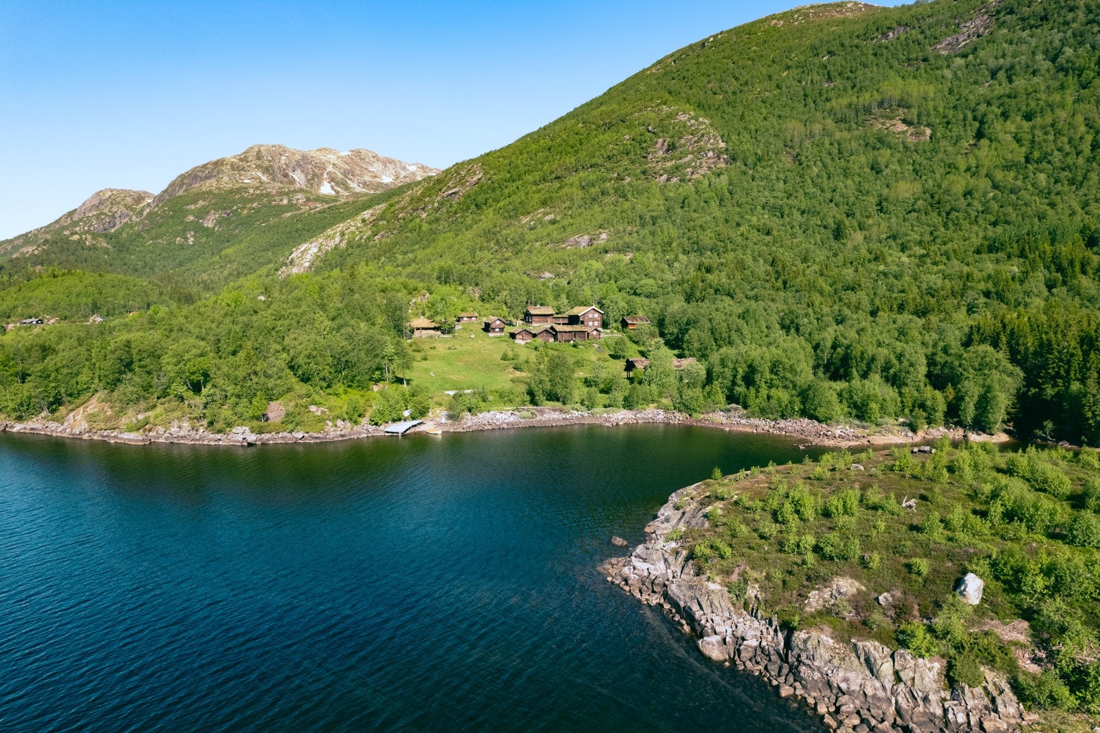 Eiendommens størrelse er på 569,1 dekar og er fordelt på to teiger Galleribilde
