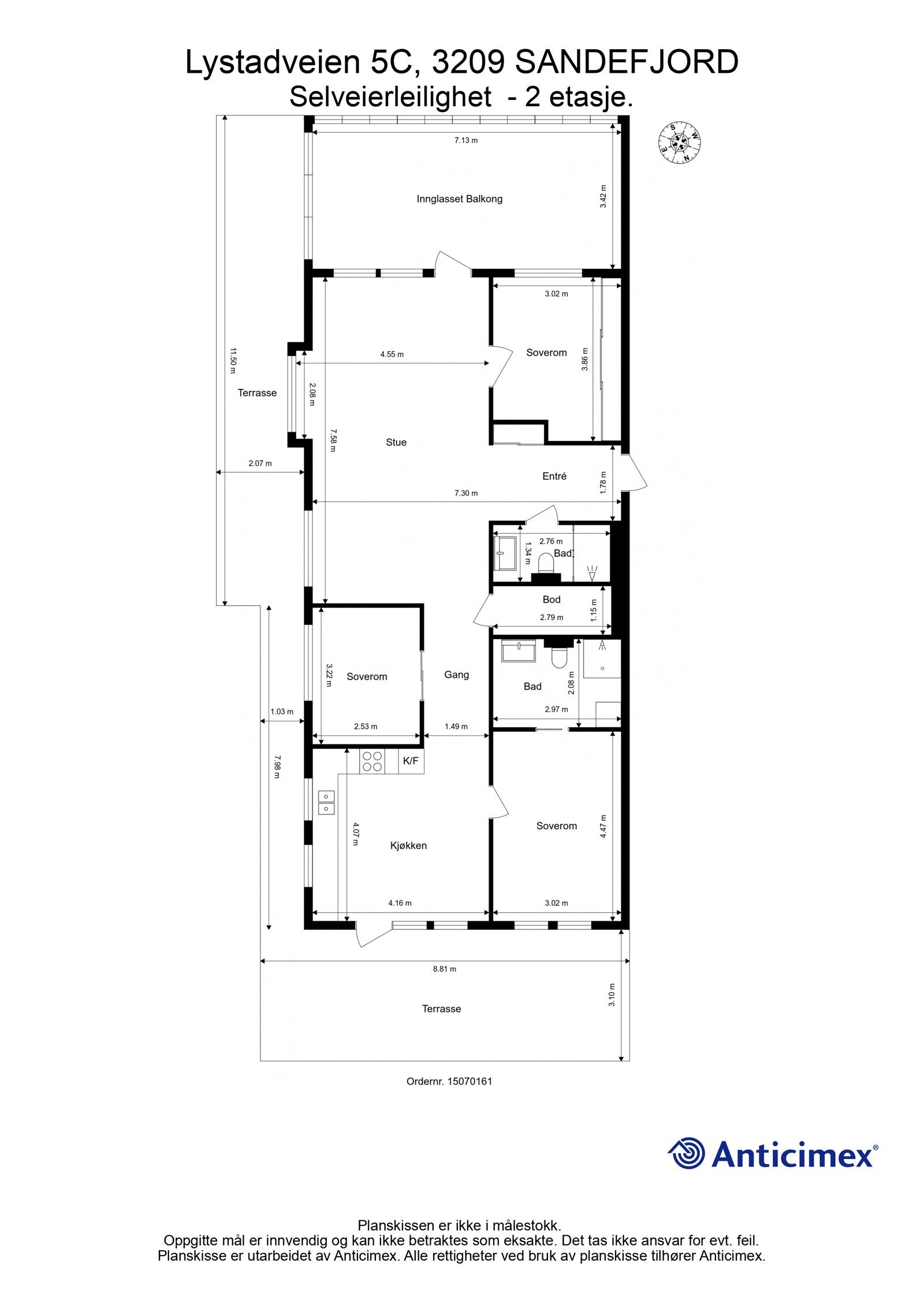 Gjør deg kjent med planløsningen Galleribilde