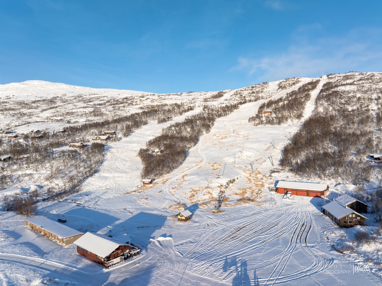 Sysendalen skianlegg, i gangavstand fra leiligheten. Galleribilde
