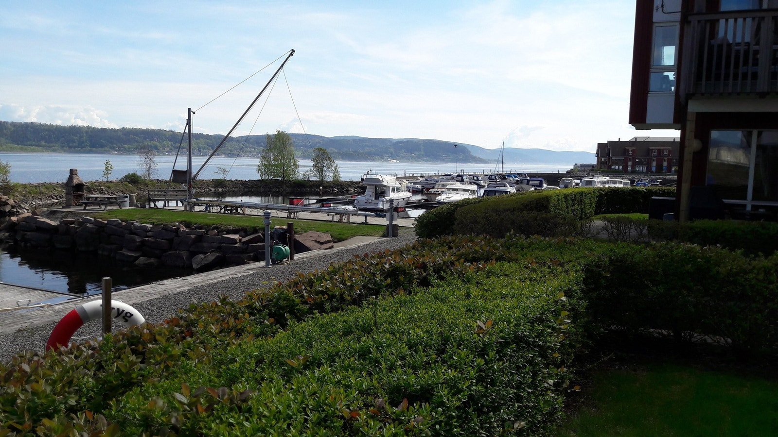 Brygga i sameiet Tangen Brygge Galleribilde