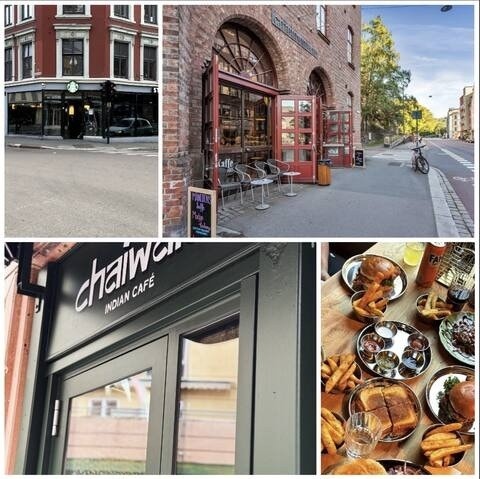 Rikt utvalg av kafeer i nærområdet Galleribilde