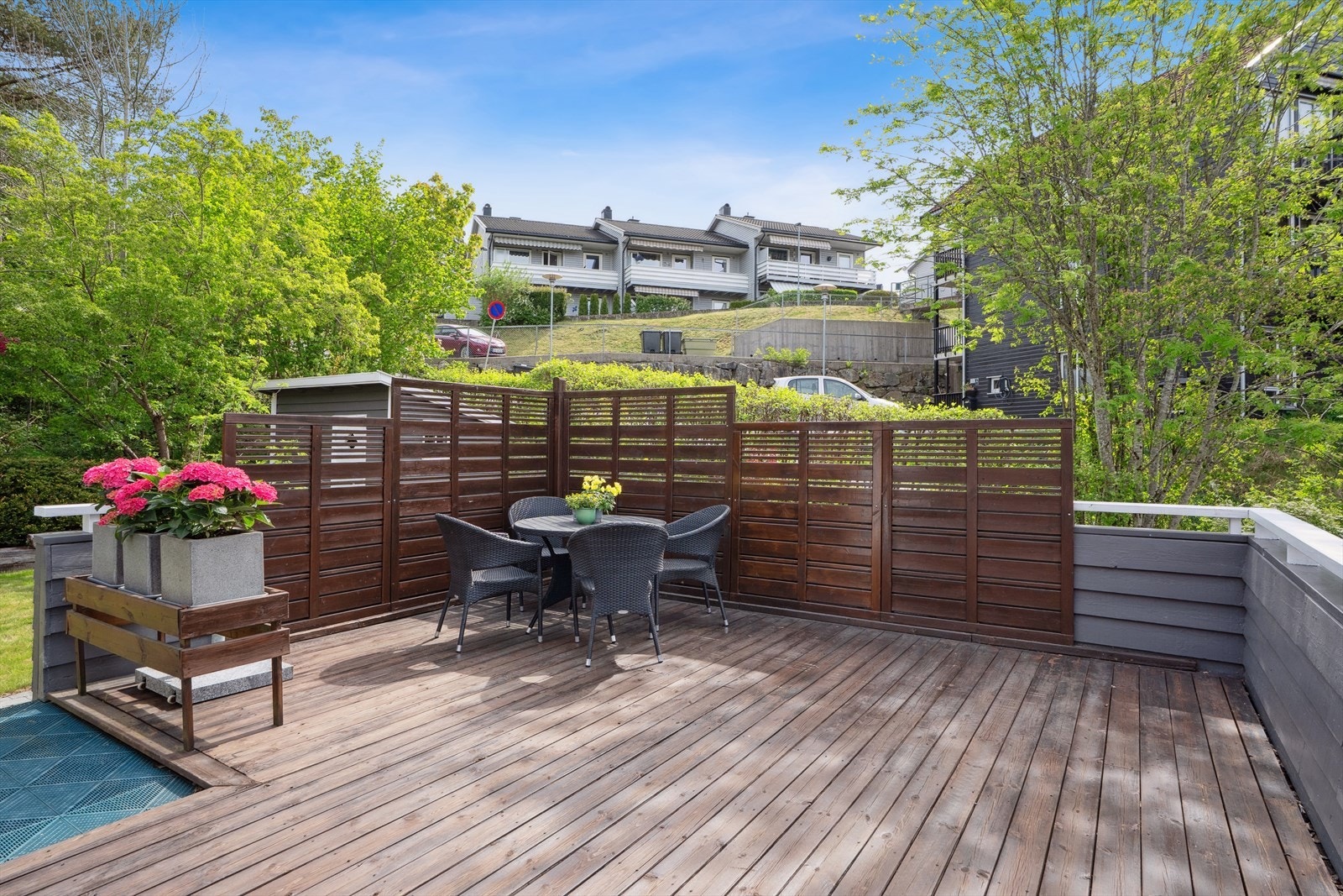 Flott uteområde hvor herlige solforhold kan nytes. Galleribilde