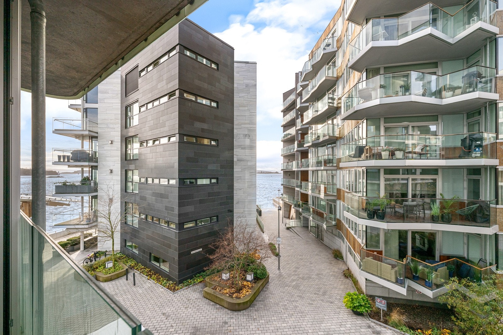 Utsikt fra leiligheten Galleribilde