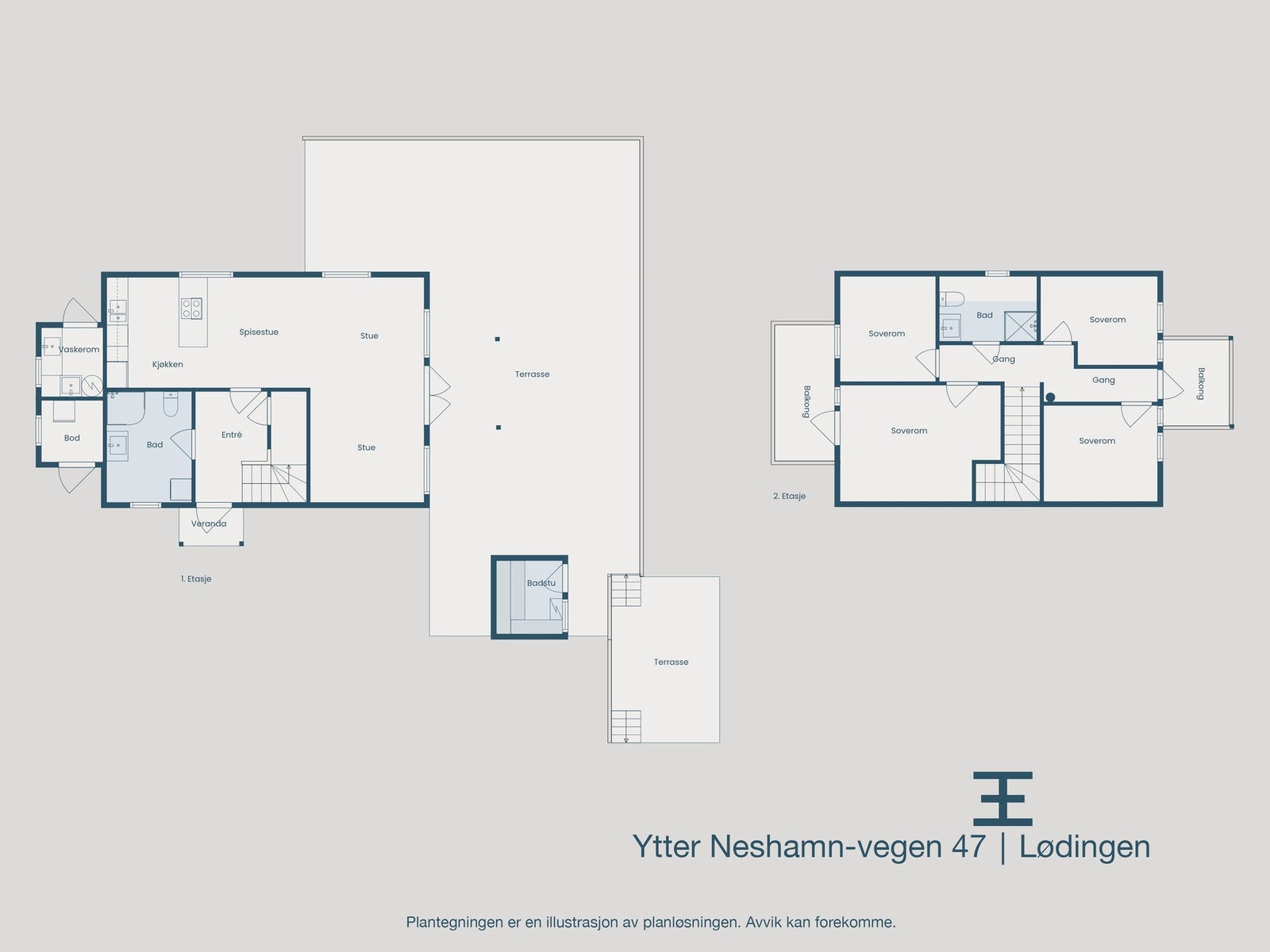 Plantegninger samlet Galleribilde