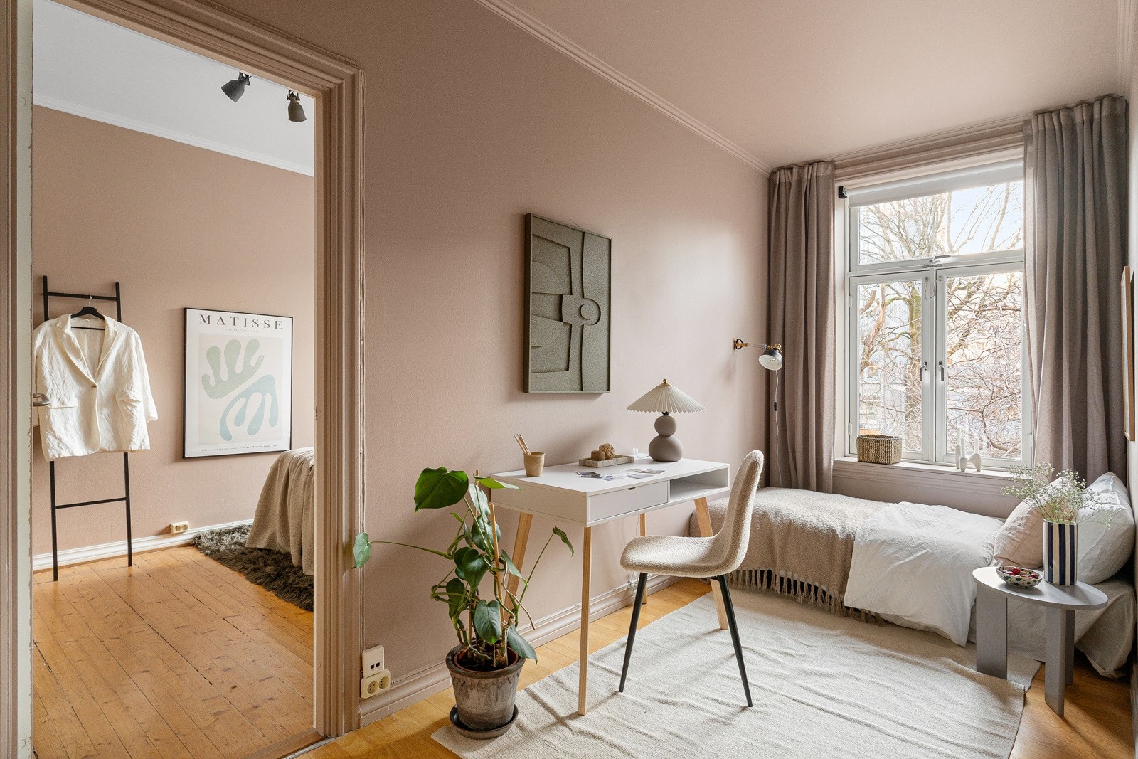 Soverom II er av praktisk størrelse, perfekt til barnerom, gjesterom eller kontor Galleribilde