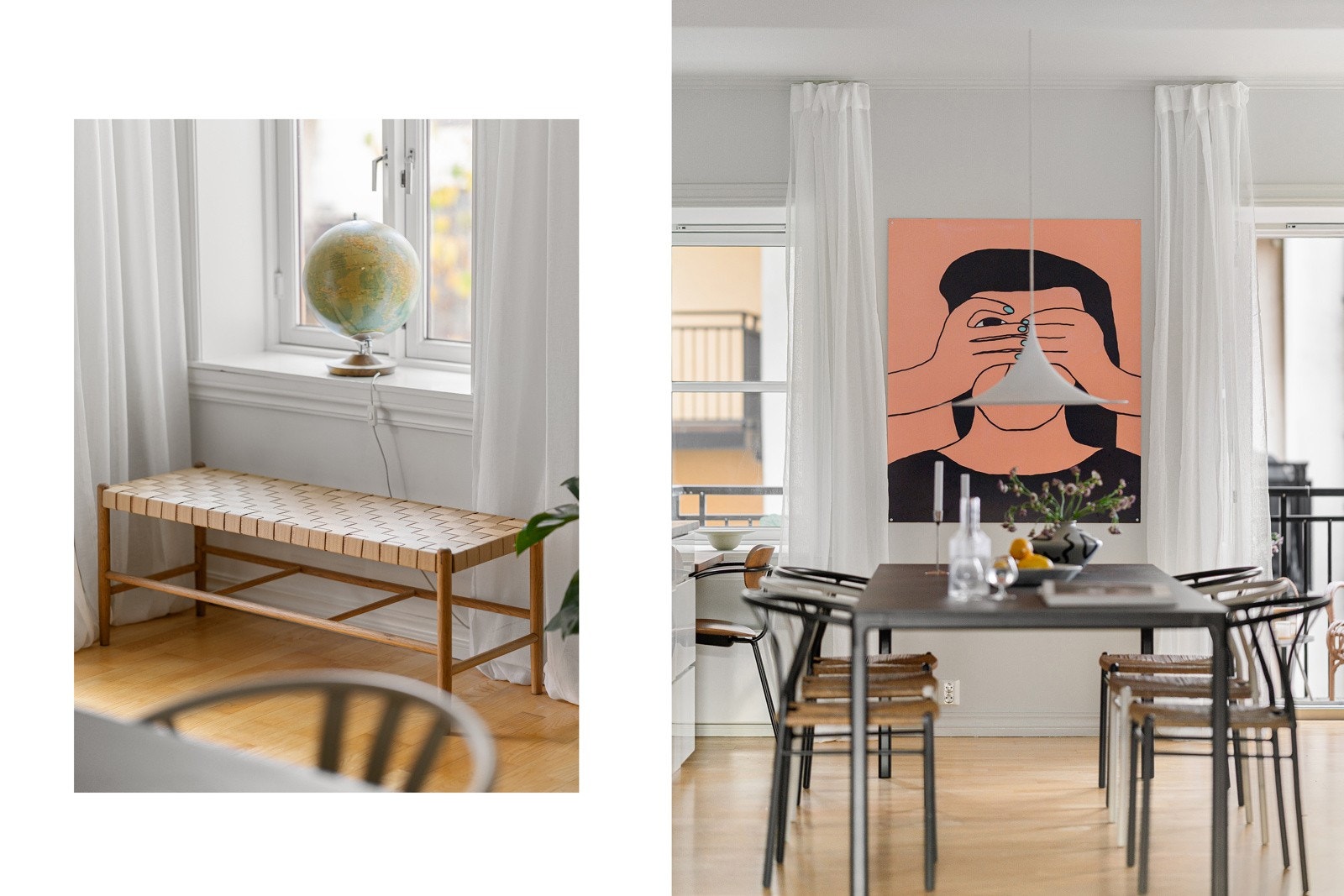 Spiseplass på kjøkkenet Galleribilde