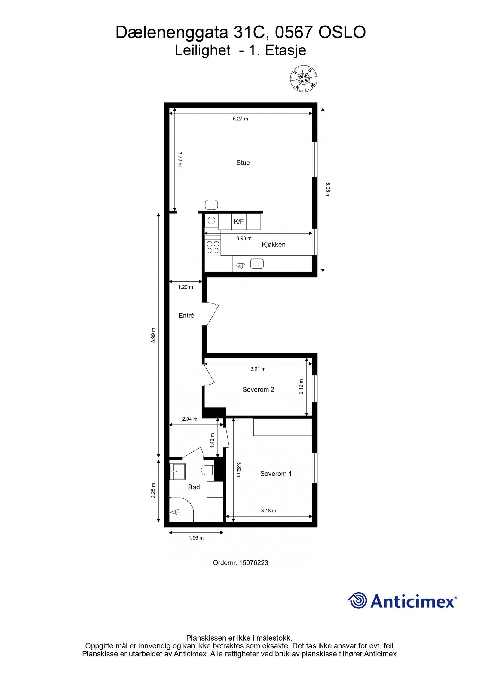 Plantegning. Galleribilde