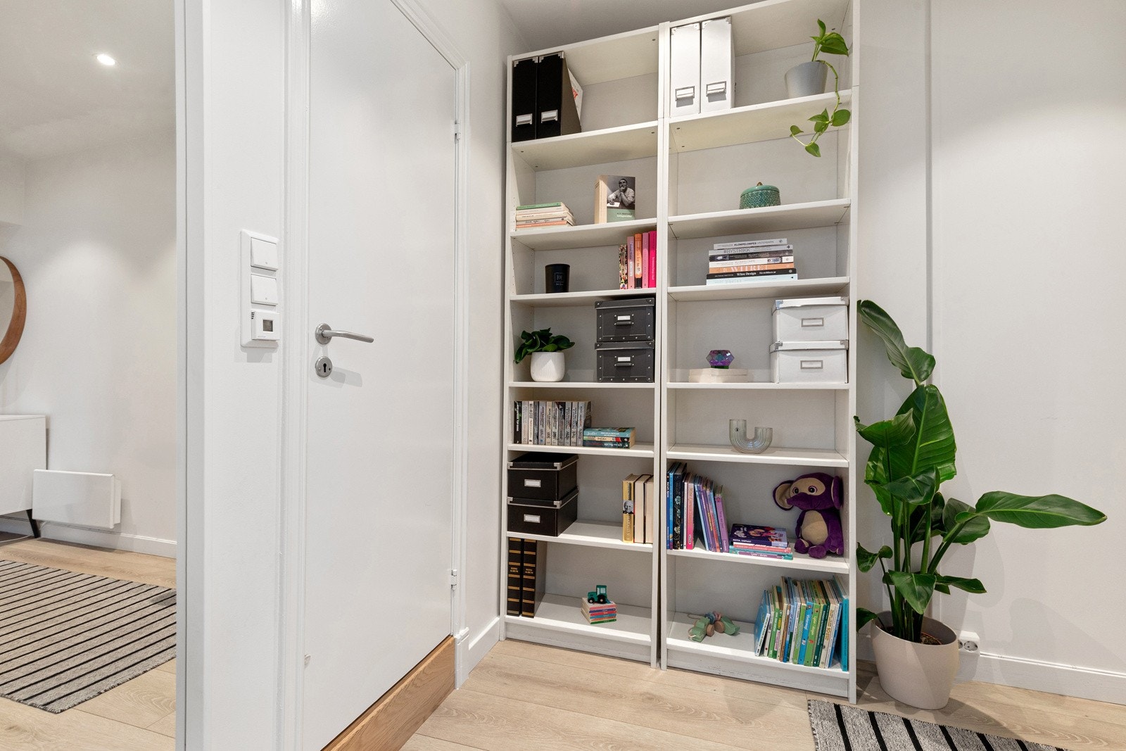 Leiligheten disponerer to boder. Galleribilde