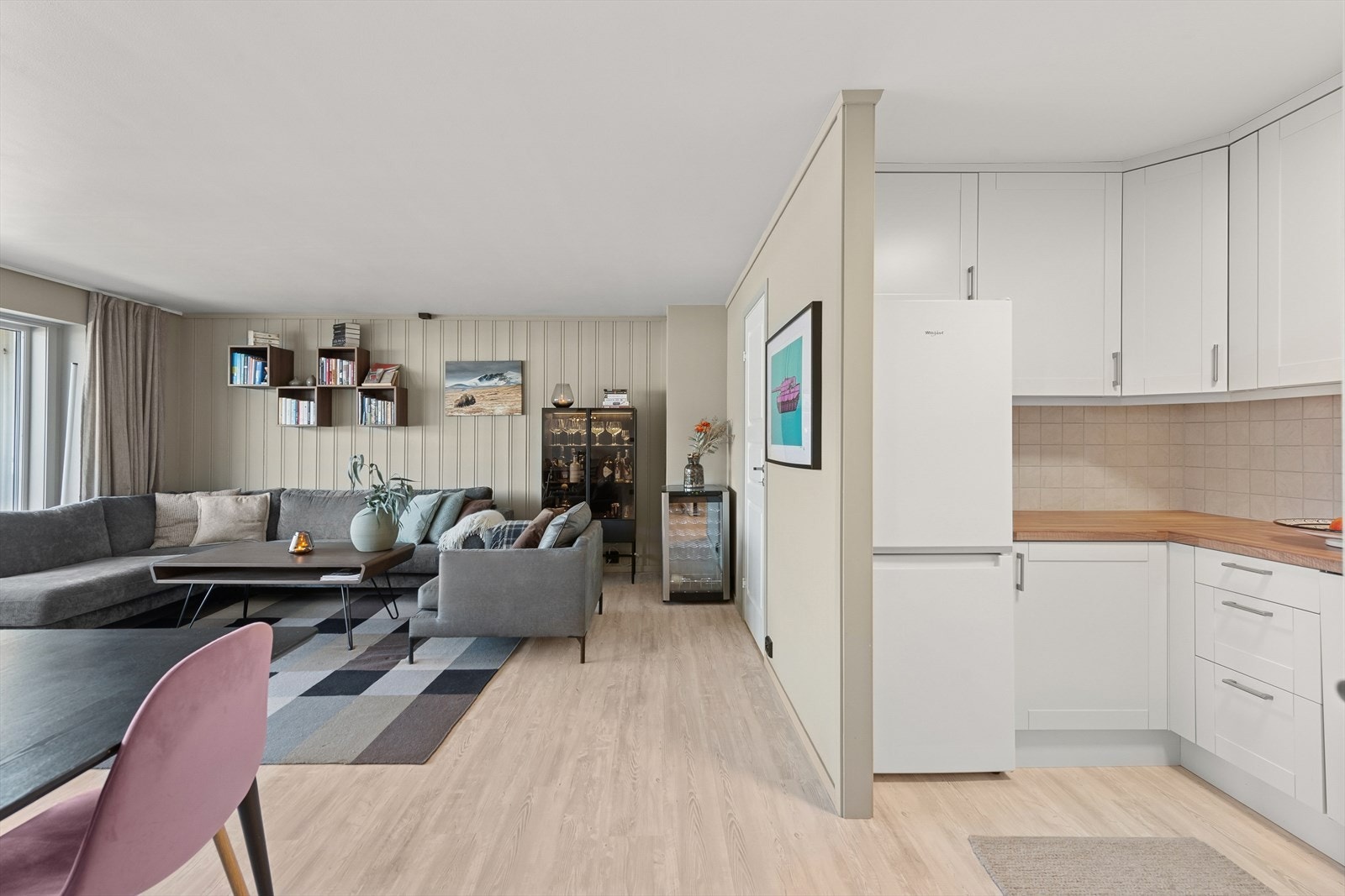 Alt i alt et svært funksjonelt og godt kjøkken som innbyr til gode smaksopplevelser. Galleribilde