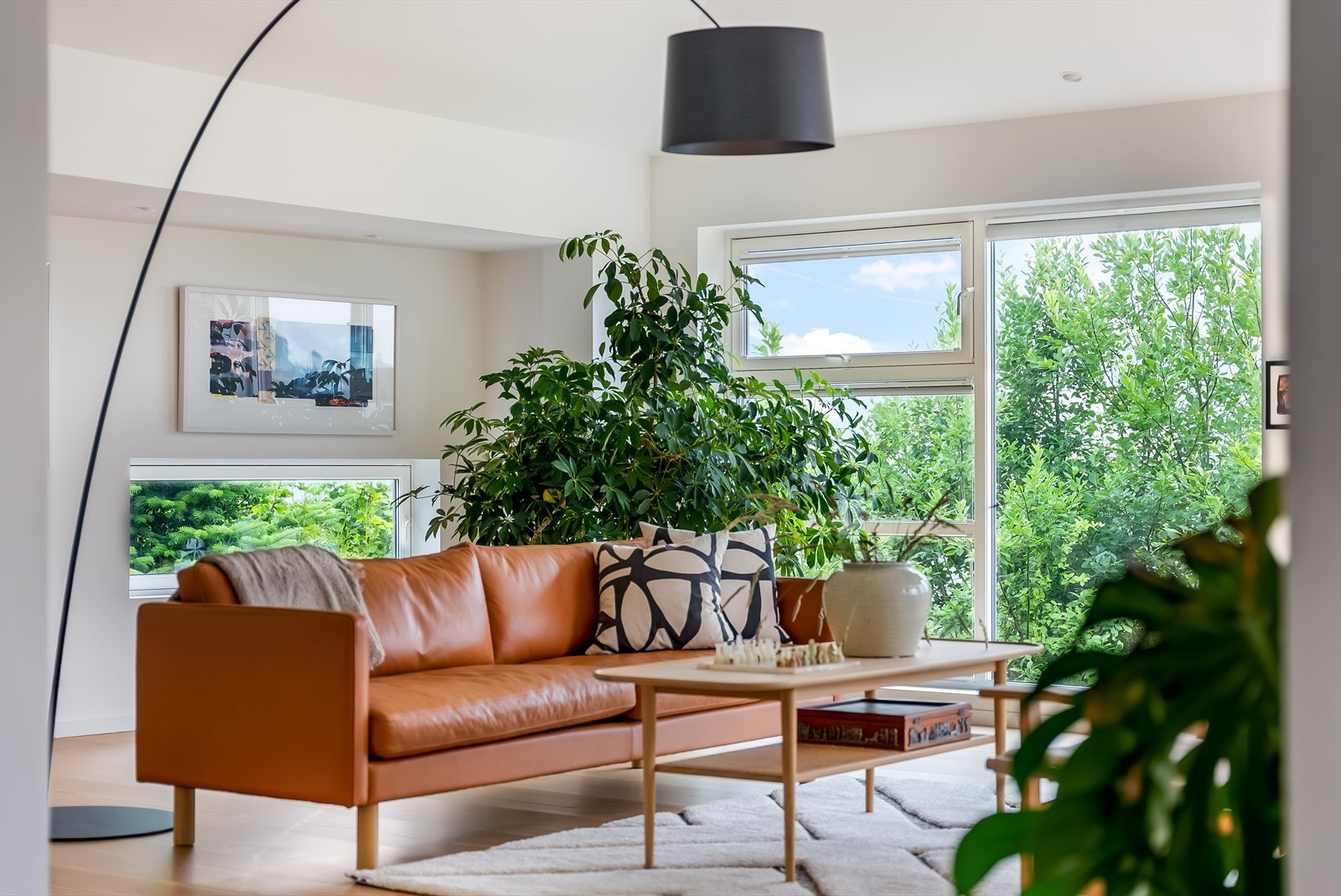 En stue som gir rom for avslapning. Galleribilde