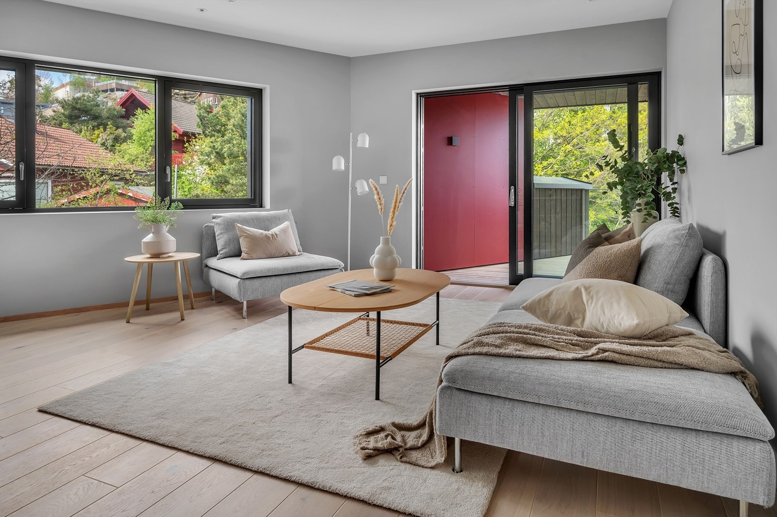 TV- og internettpakke fra Telia inkludert i fellesutgiftene. Galleribilde