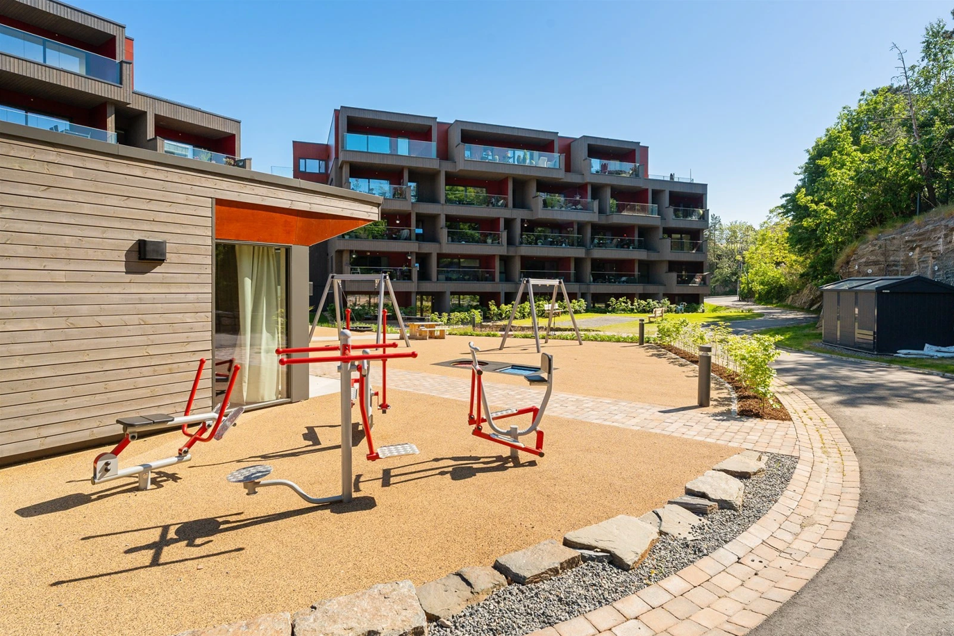 Vågsbygd er et attraktivt område i Kristiansand med gode servicemuligheter og enkel tilgang til offentlig transport. Galleribilde