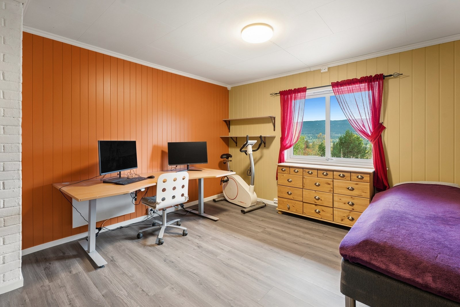 Enkelte rom egner seg svært godt som kontor, gjesterom eller barnerom - avhengig av behov. Galleribilde