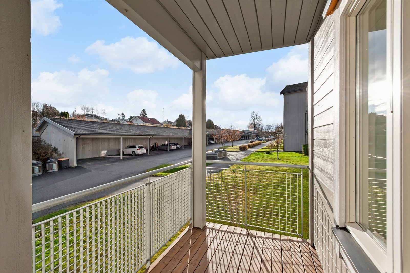 Utsyn fra balkongen. Galleribilde