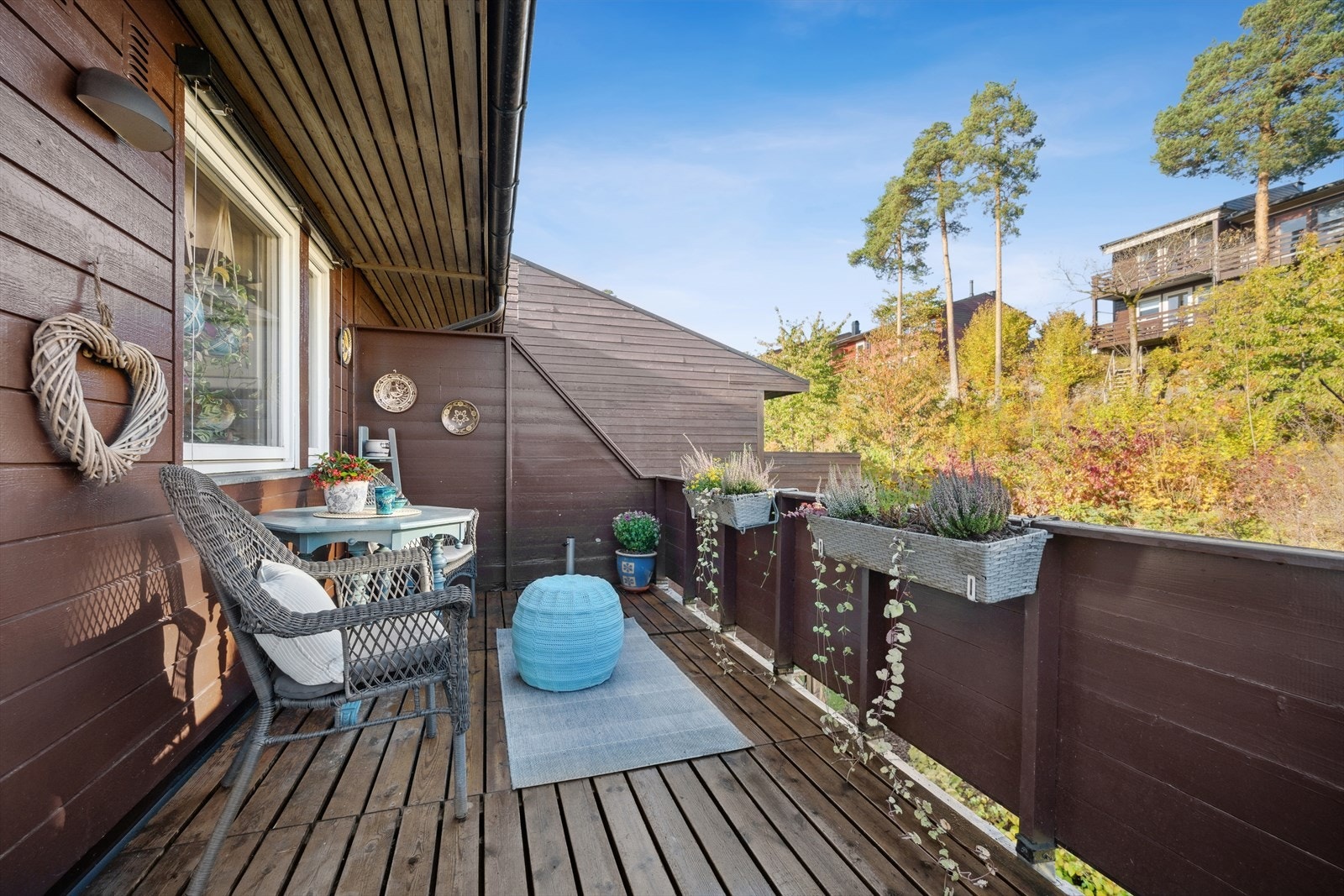 En god plass til avslapping med en kaffekopp. Galleribilde