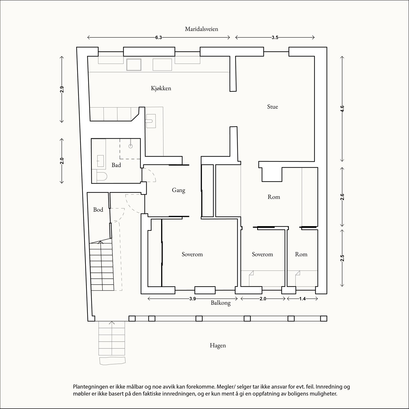 Plantegning. Galleribilde