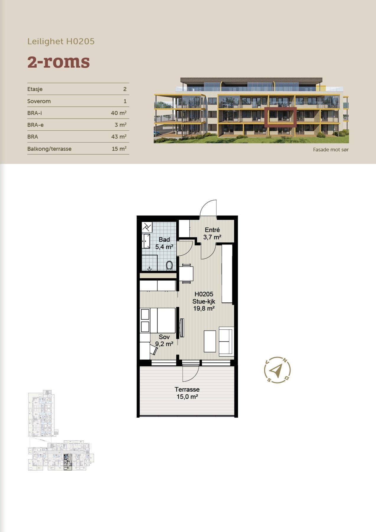 Planskisse Galleribilde