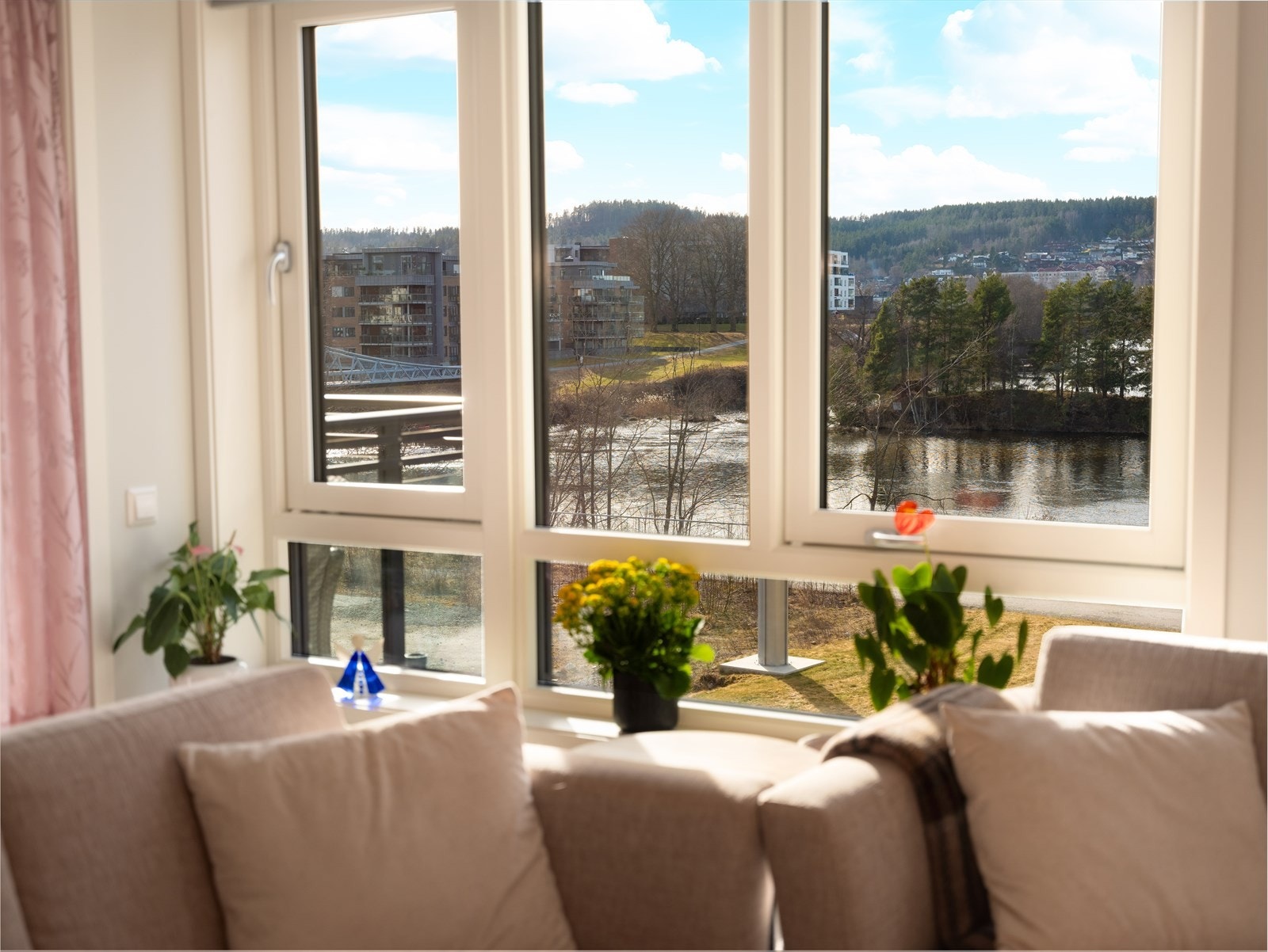 Utsikt fra stuen Galleribilde