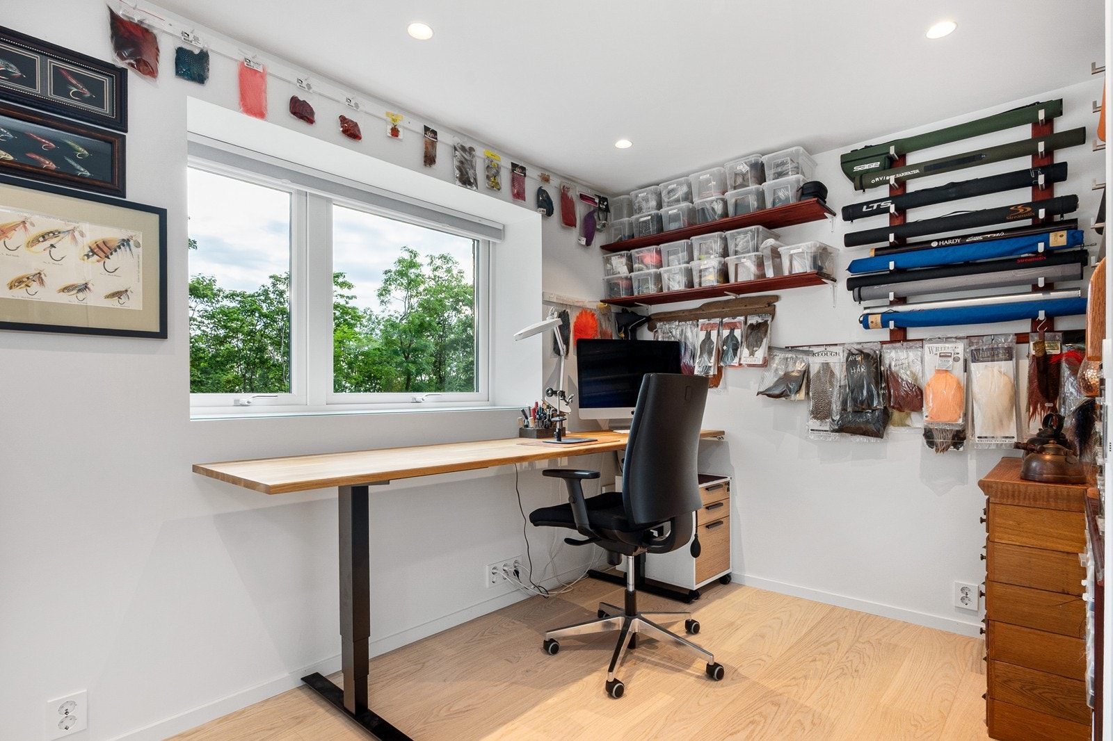 Siden leiligheten ligger i ende er det ingen innsyn. Galleribilde