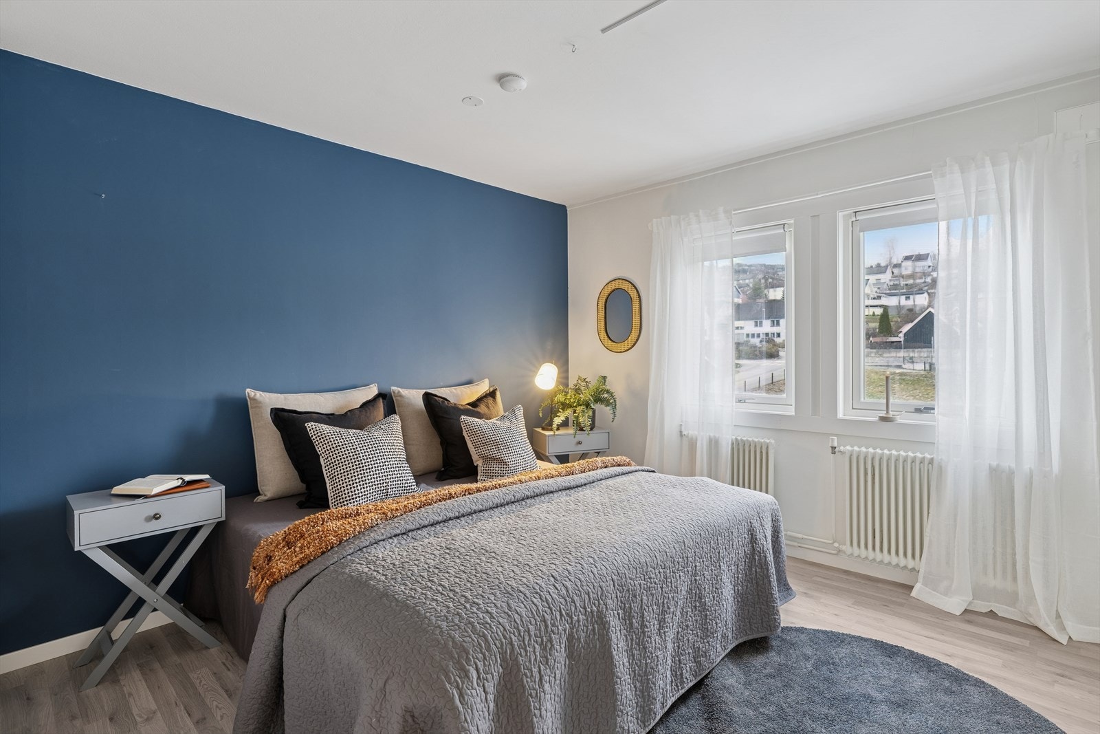 Hovedsoverom med annen styling. Galleribilde