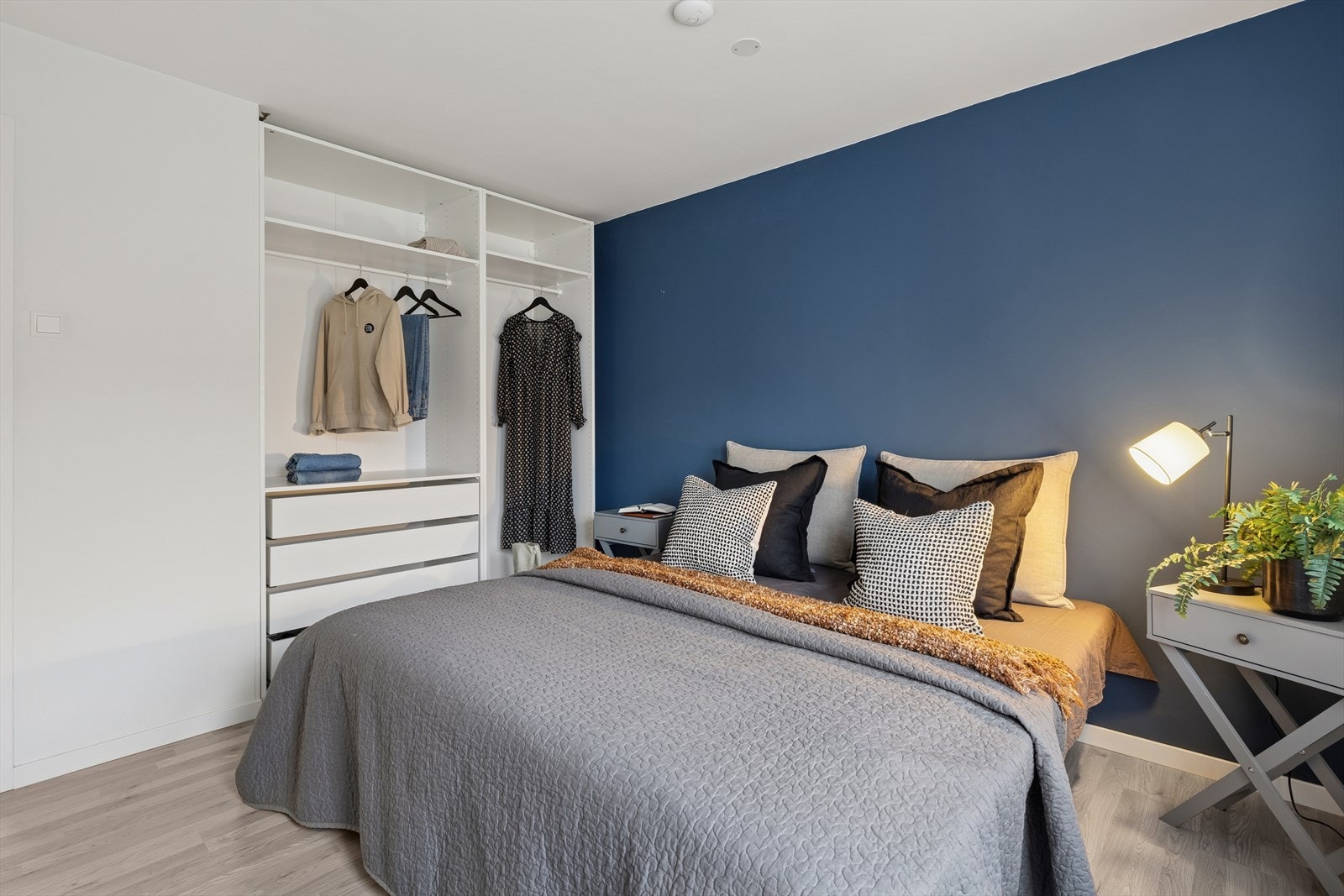 Hovedsoverom med annen styling. Galleribilde