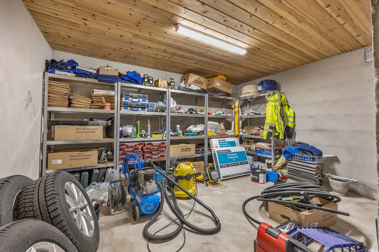 Gode oppbevaringsmuligheter. Galleribilde