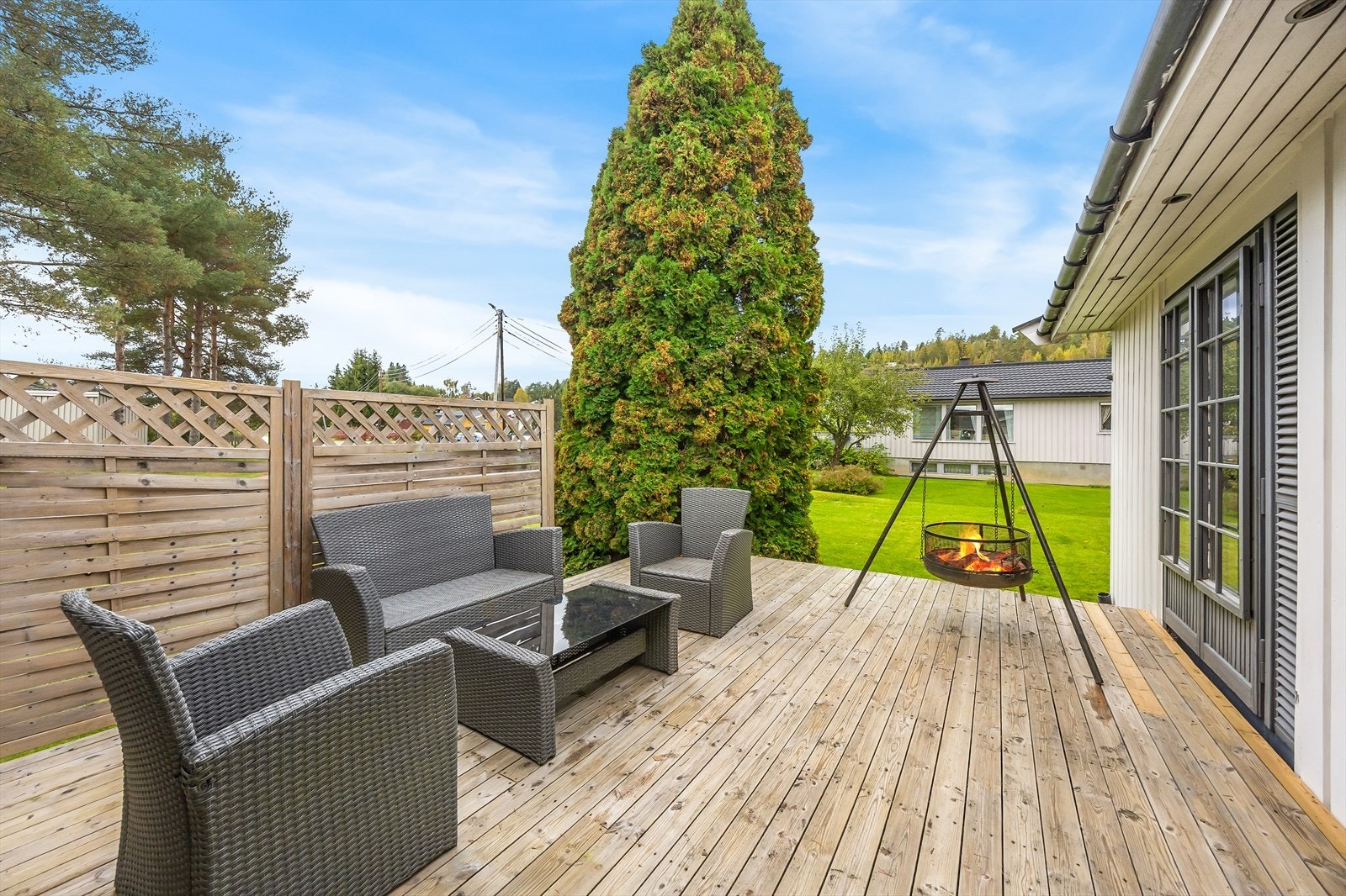 Her kan du nyte lange, fine sommerdager. Galleribilde