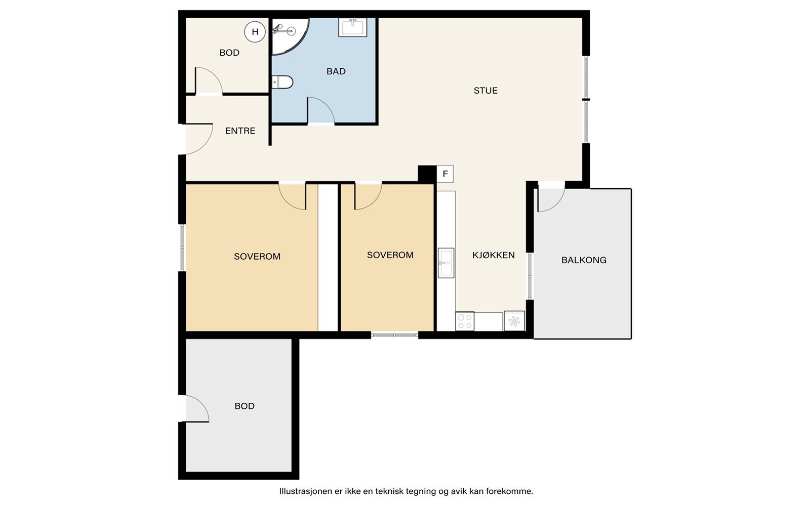 Plantegning. Galleribilde