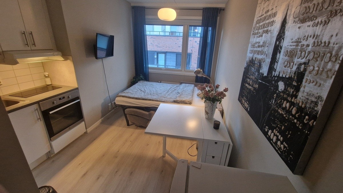 Bordet kan foldes i to retninger Galleribilde