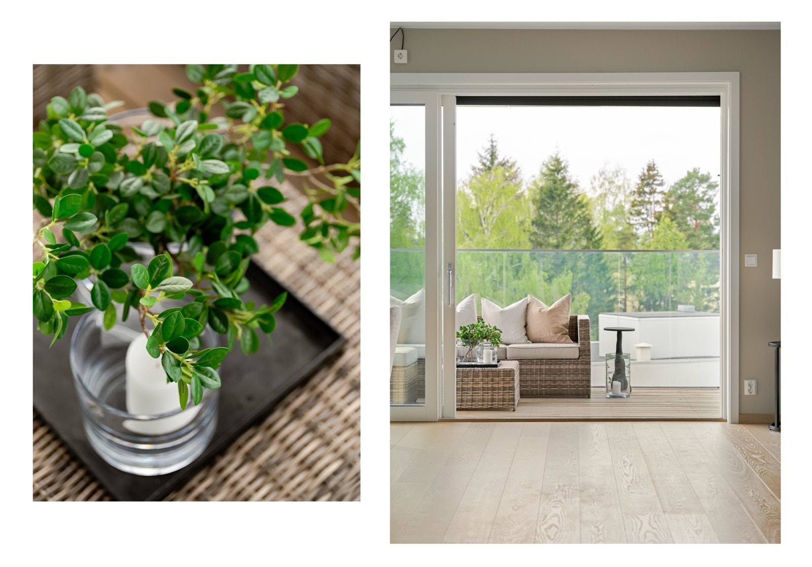 Detaljer - balkong. Galleribilde