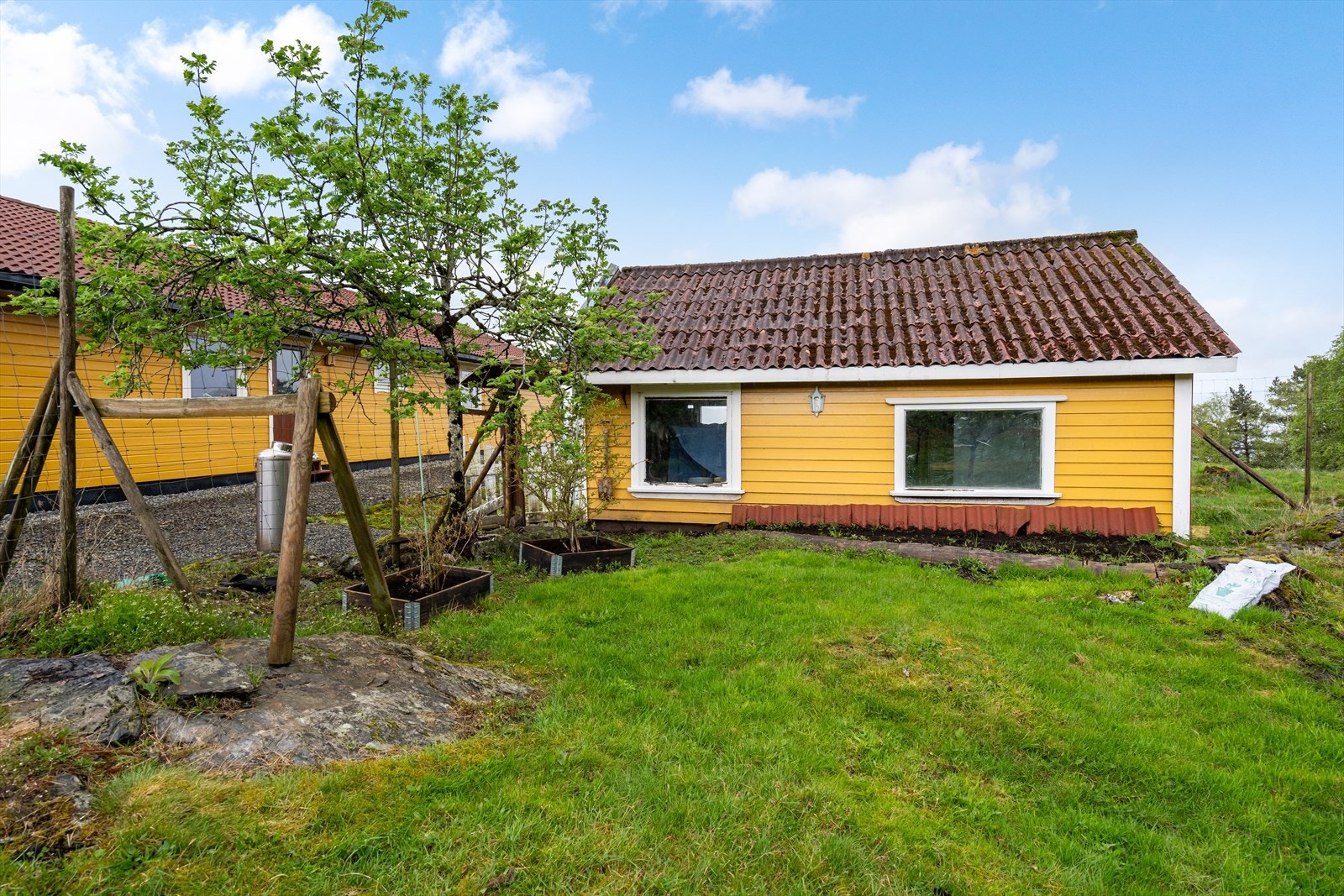 Hage på baksiden Galleribilde