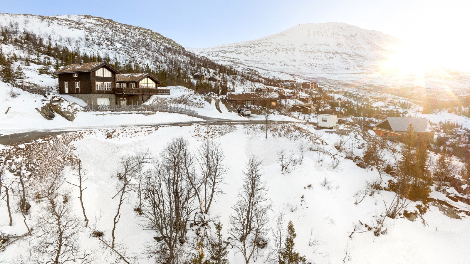 En unik fritidstomt med særdeles ettertraktet beliggenhet i Gaustatoppeni naturpark Galleribilde