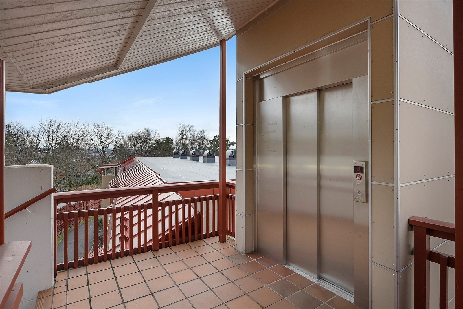 Heisadkomst til boligen. Galleribilde